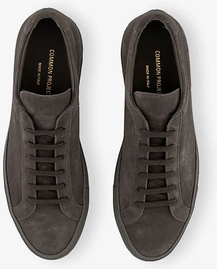 Mens Clay Achilles Branded Suede Low-Top Trainers Eur 40 / 6 Uk Men - Image 2
