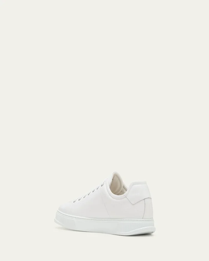 Men's Clayton Tonal Leather Low-Top Sneakers - Image 2