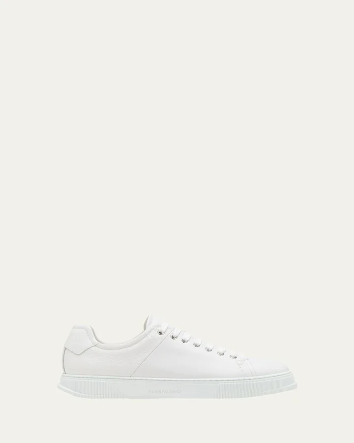 Men's Clayton Tonal Leather Low-Top Sneakers
