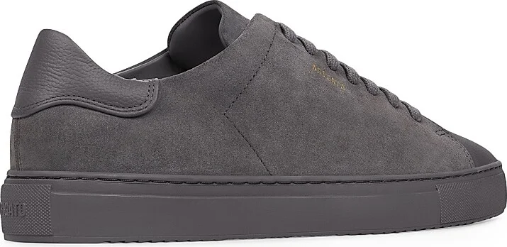 Men's Clean 90 Cap Leather Sneakers - Dark Grey - Size 7 - Image 3