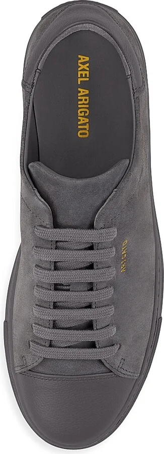Men's Clean 90 Cap Leather Sneakers - Dark Grey - Size 7 - Image 4
