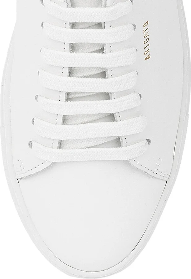 Men's Clean 90 Leather Low-Top Sneakers - White Black - Size 7.5 - Image 2