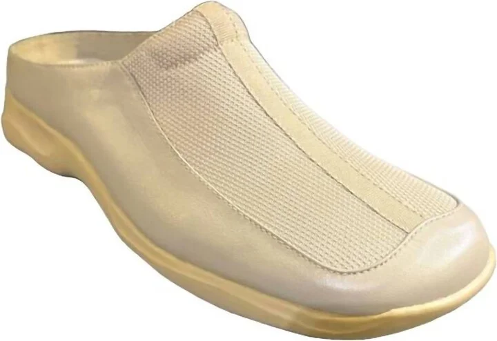 Men's Closed Toe Slip On Clog In Wool