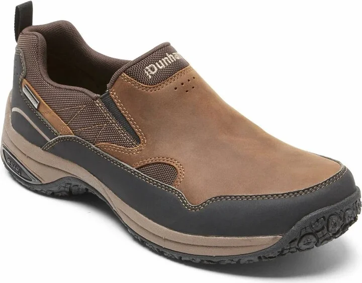 Men's Cloud Plus Waterproof Slip-On Shoes In Brown