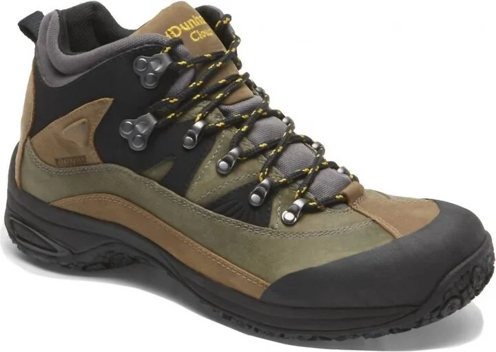 Men's Cloud Waterproof Boot In Green/grey