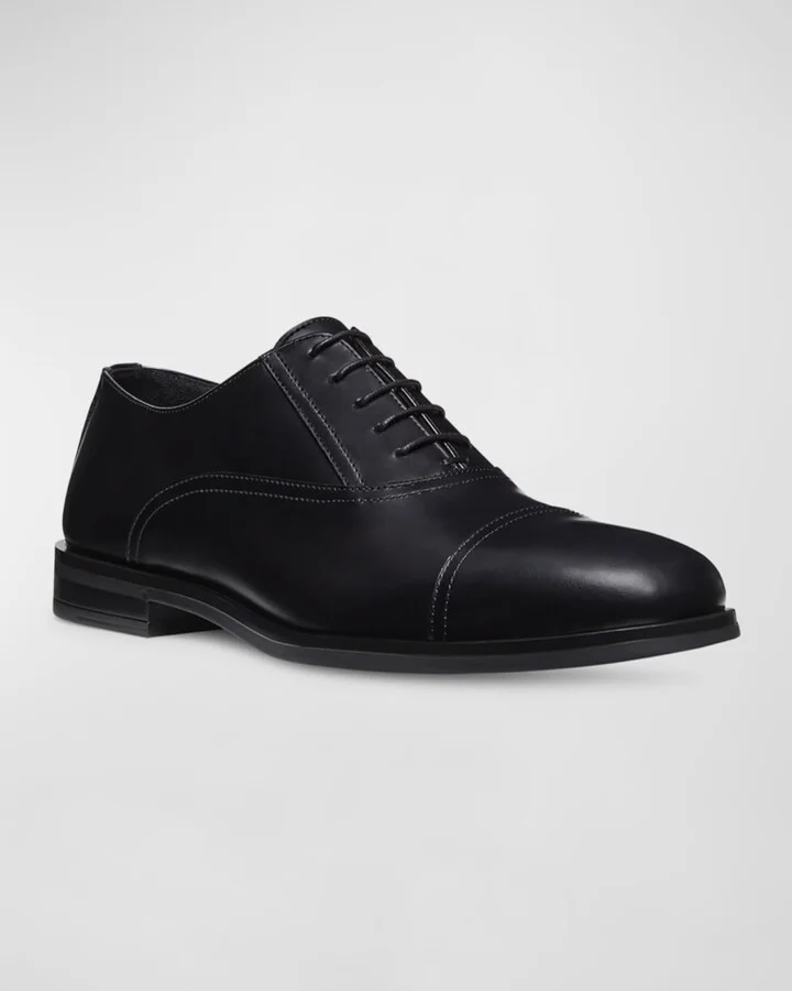 Men's Club Calfskin Classic Oxford Loafers - Image 3