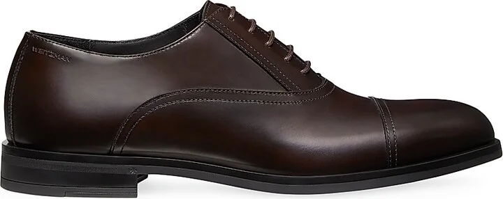 Men's Club Classic Leather Oxfords - Black - Size 10 - Image 8