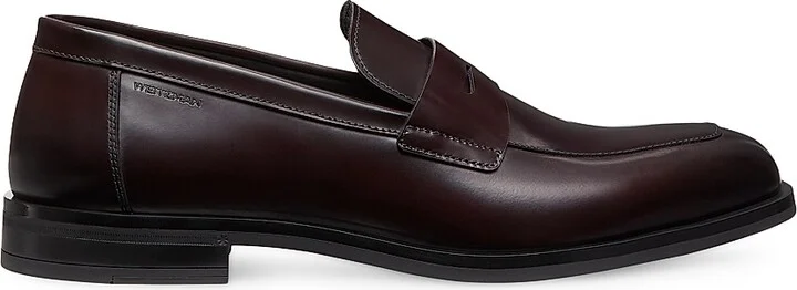 Men's Club Classic Penny Loafers - Burgundy - Size 10