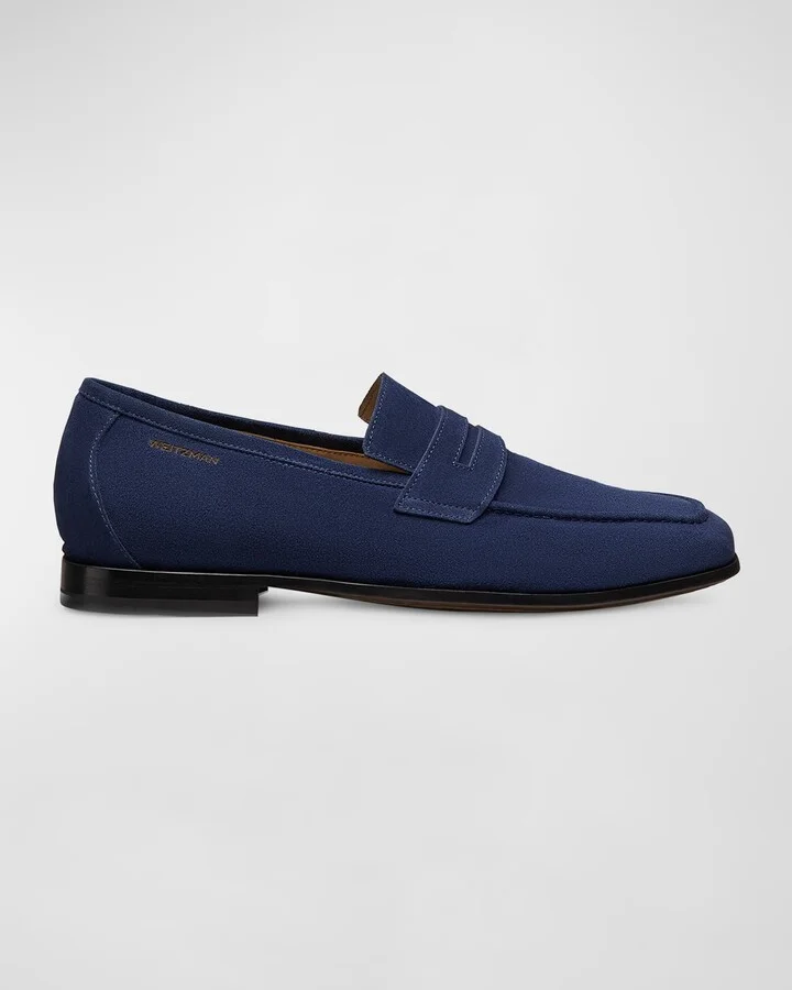 Men's Club Suede Penny Loafers