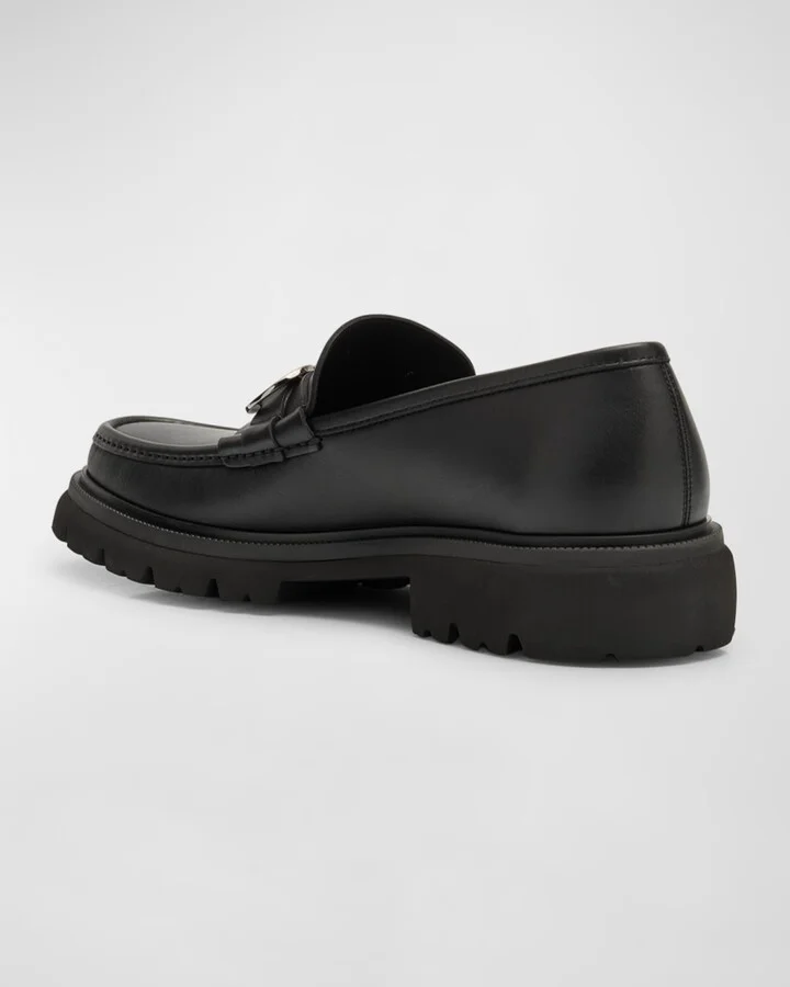 Men's Cocoon Gancini Leather Penny Loafers - Image 7