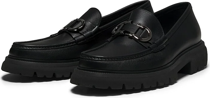 Men's Cocoonvit Saddle Leather Loafers - Nero - Size 7.5 - Image 2