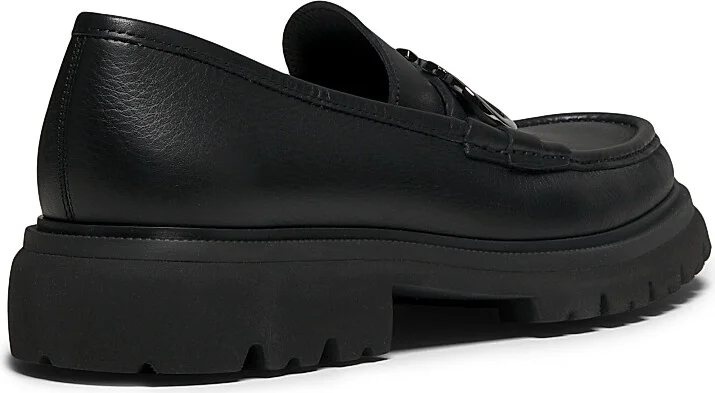 Men's Cocoonvit Saddle Leather Loafers - Nero - Size 7.5 - Image 3