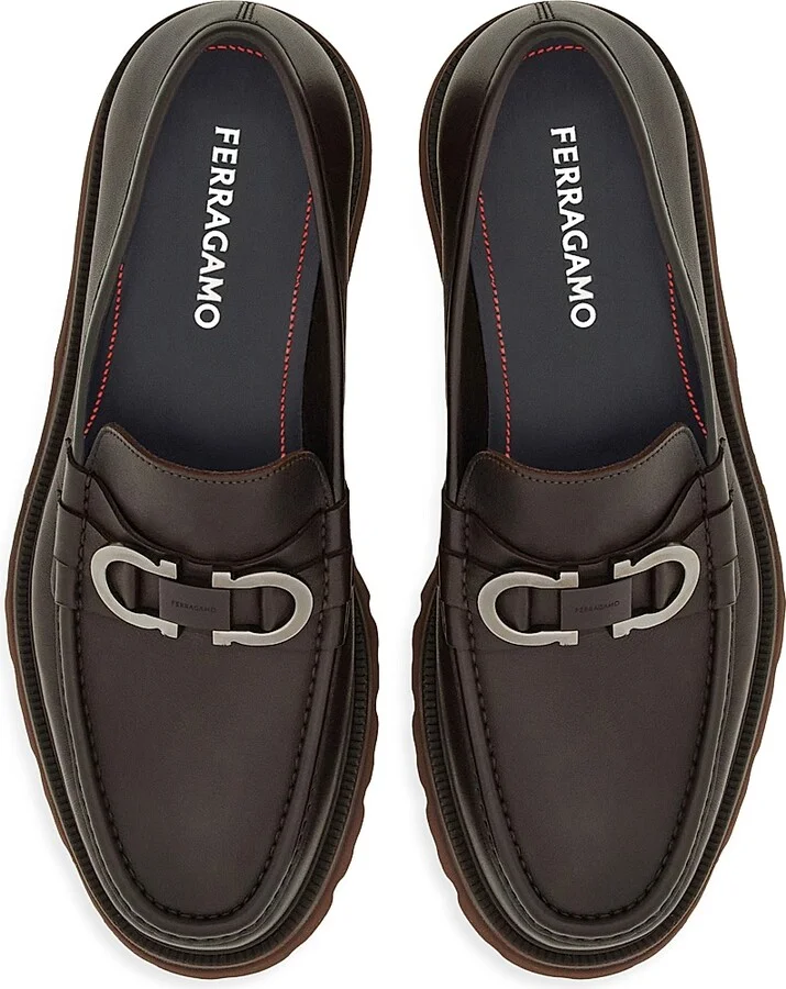 Men's Cocoonvit Saddle Leather Loafers - Nero - Size 7.5 - Image 8