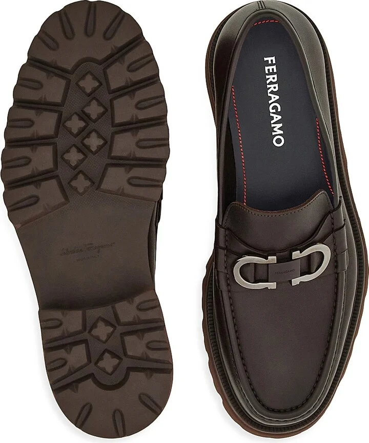 Men's Cocoonvit Saddle Leather Loafers - Nero - Size 7.5 - Image 9