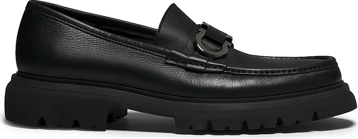 Men's Cocoonvit Saddle Leather Loafers - Nero - Size 7.5