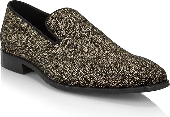 Men's COLLECTION Glitter Canvas Loafers - Moonless Night - Size 7 - Image 2