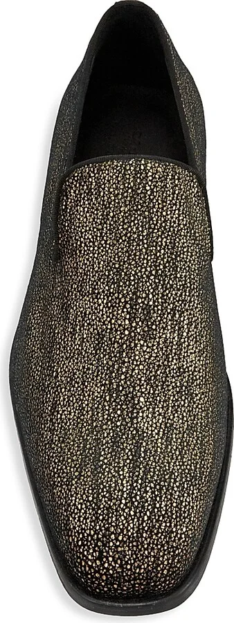 Men's COLLECTION Glitter Canvas Loafers - Moonless Night - Size 7 - Image 5