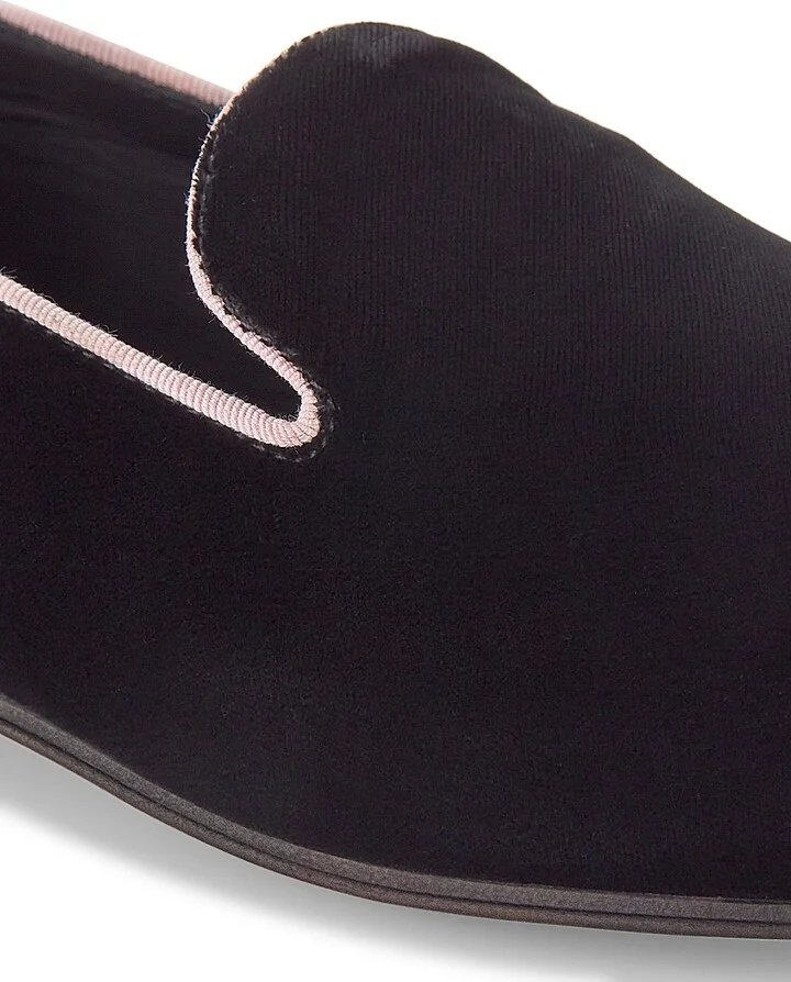 Men's COLLECTION Velvet Loafers - Moonless Night - Size 7 - Image 6