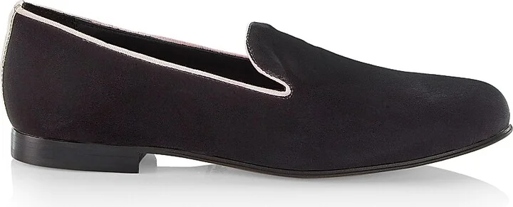Men's COLLECTION Velvet Loafers - Moonless Night - Size 7