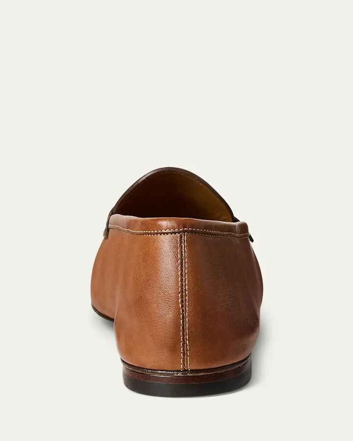 Men's Collins Leather Penny Loafers - Image 5