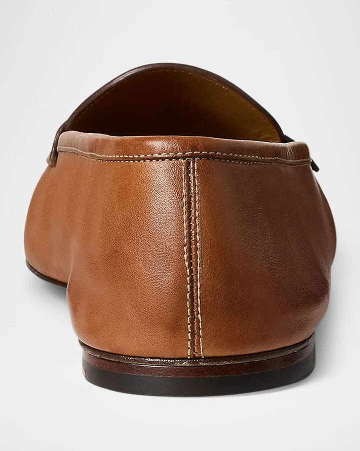 Men's Collins Leather Penny Loafers - Image 3