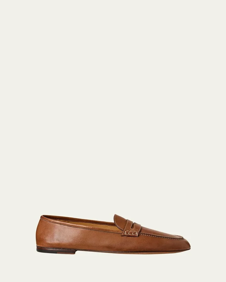 Men's Collins Leather Penny Loafers