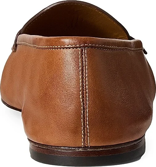 Men's Collins Leather Penny Loafers - Tan - Size 11 - Image 3