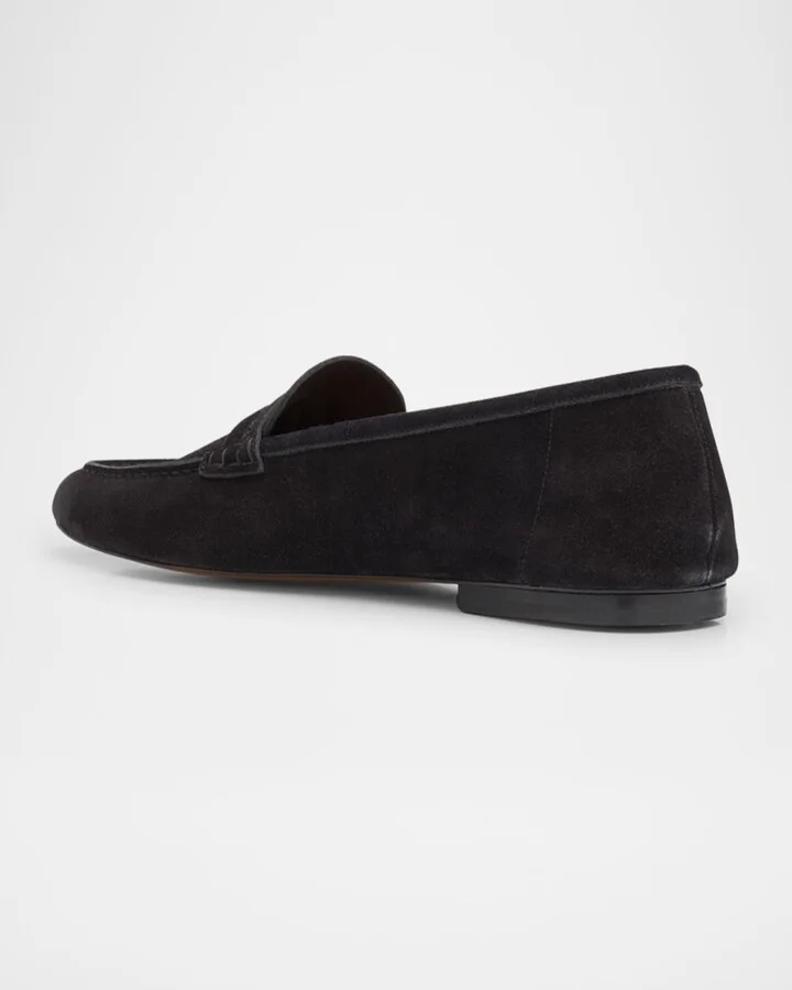 Men's Collins Suede Penny Loafers - Image 2