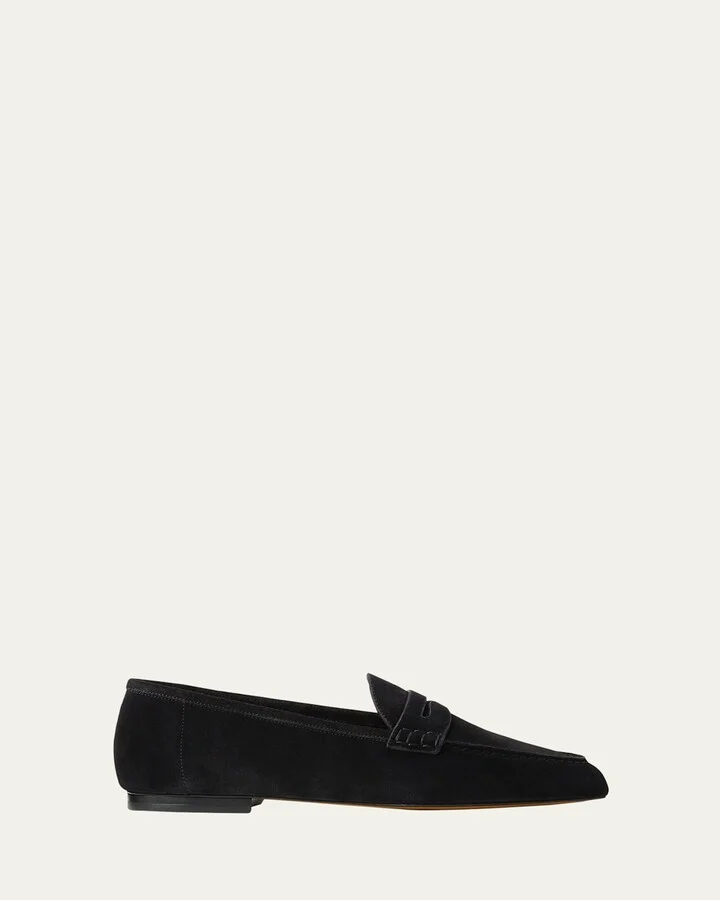 Men's Collins Suede Penny Loafers