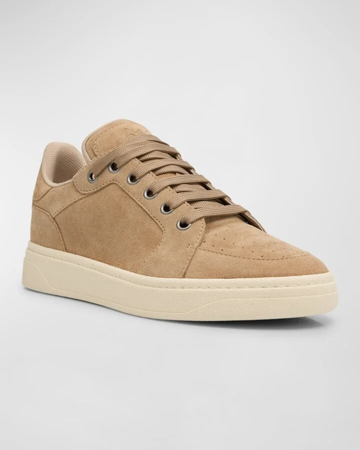 Men's Colorata Suede Low-Top Sneakers - Image 2