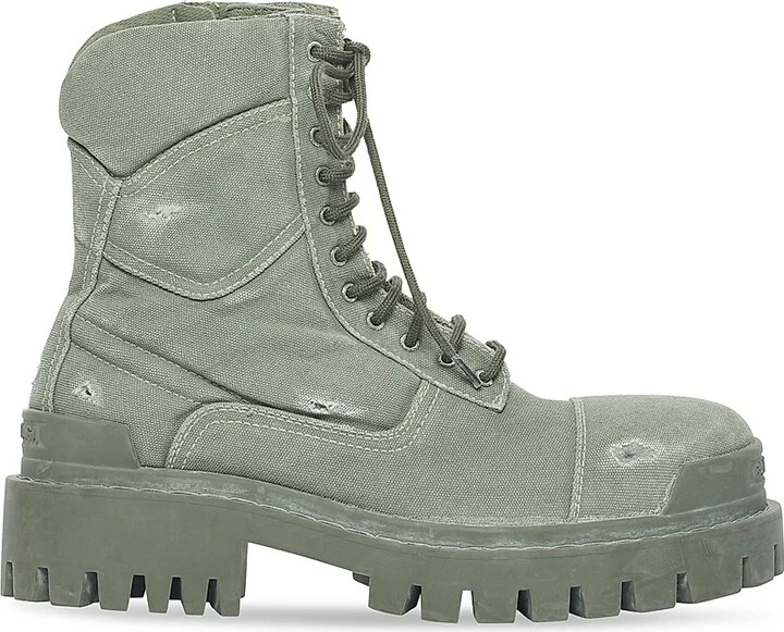 Men's Combat Strike 20mm Boot - Kaki - Size 8