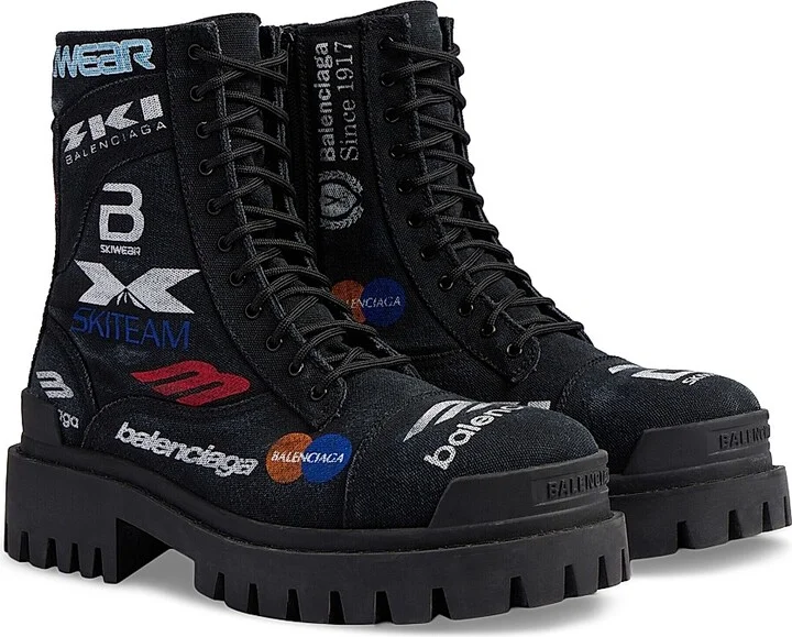 Men's Combat Strike 20MM Boots - Black - Size 10 - Image 2