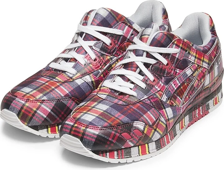 Men's Comme des Garçons Shirt X Asics Gel-Lyte III Low-Top Sneakers - Red - Size 6 - Image 2