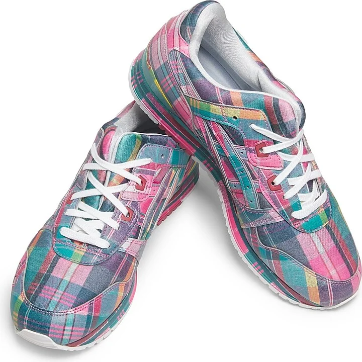 Men's Comme des Garçons Shirt X Asics Gel-Lyte III Low-Top Sneakers - Size 6 - Image 4
