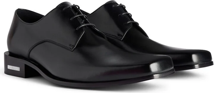 Men's Concorde Derby Shoes - Black - Size 6 - Image 3