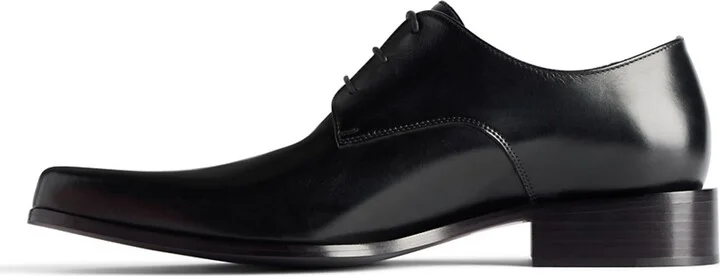 Men's Concorde Derby Shoes - Black - Size 6 - Image 7