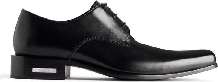 Men's Concorde Derby Shoes - Black - Size 6