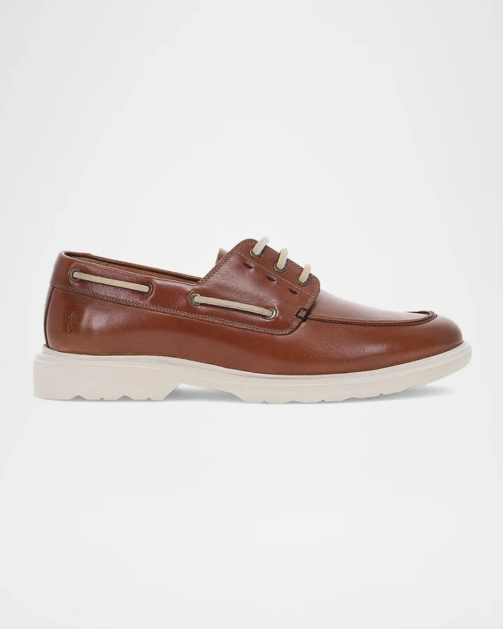 Men's Connor Leather Boat Shoes