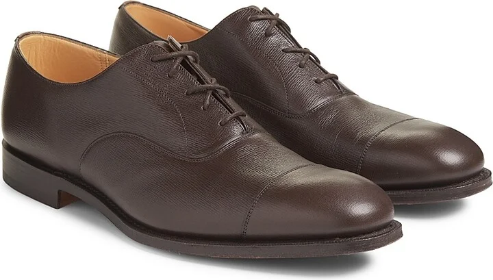Men's Consul Leather Oxfords - Burnt - Size 6.5 - Image 2
