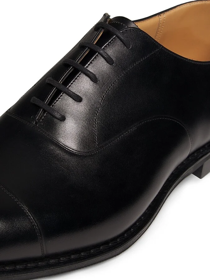 Men's Consul R 2.0 5 Leather Cap-Toe Oxfords - Black - Size 8 - Image 5