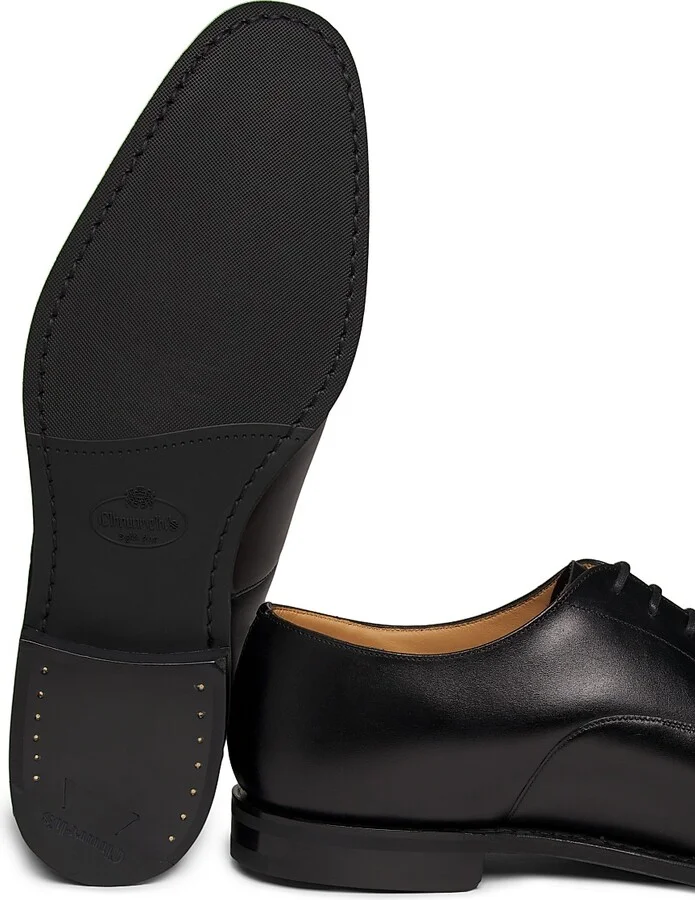 Men's Consul R 2.0 5 Leather Cap-Toe Oxfords - Black - Size 8 - Image 6