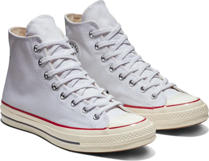 Men's Converse Chuck 70 High Top Unisex Shoes in White | 162056C-102 - Image 5