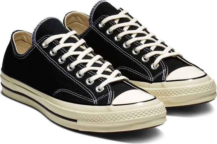 Men's Converse Chuck 70 Low Top Unisex Shoes in Black | 162058C-001 - Image 5