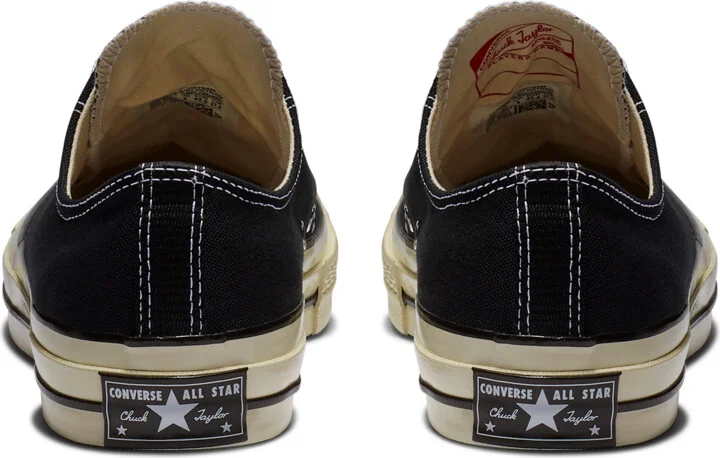 Men's Converse Chuck 70 Low Top Unisex Shoes in Black | 162058C-001 - Image 6