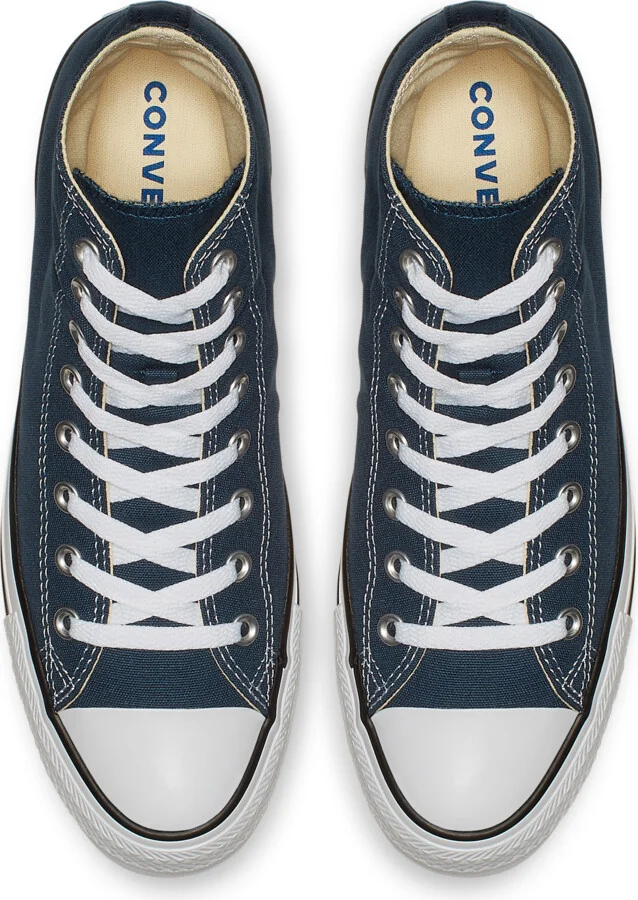 Men's Converse Chuck Taylor All Star High Top Unisex Shoes in Blue | M9622-410 - Image 4