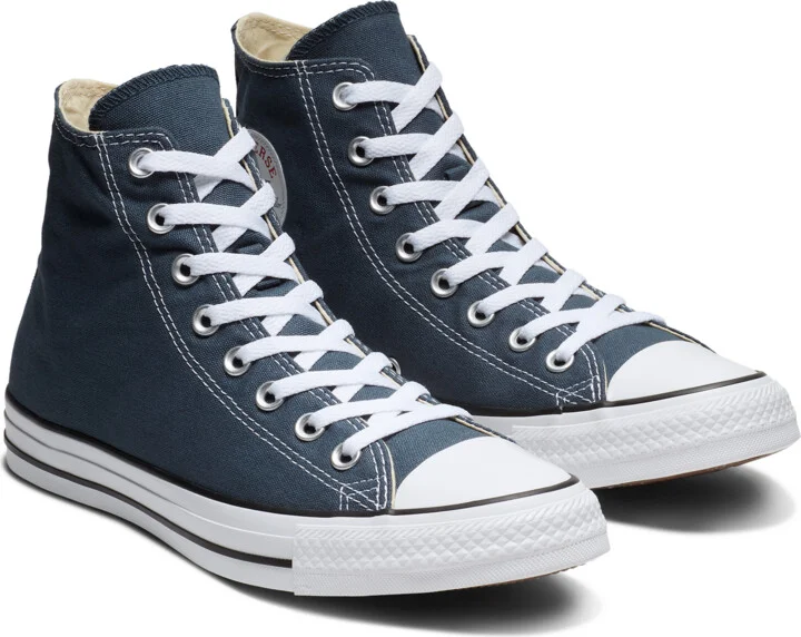 Men's Converse Chuck Taylor All Star High Top Unisex Shoes in Blue | M9622-410 - Image 5