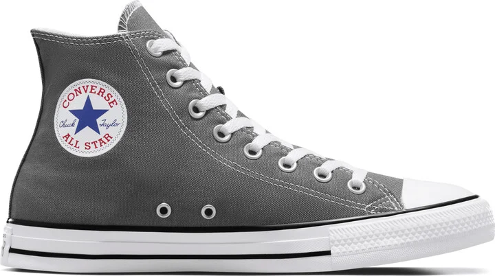 Men's Converse Chuck Taylor All Star High Top Unisex Shoes in Grey | 1J793-010 - Image 3