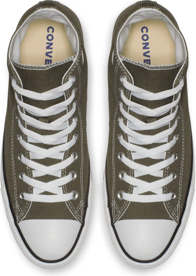 Men's Converse Chuck Taylor All Star High Top Unisex Shoes in Grey | 1J793-010 - Image 4