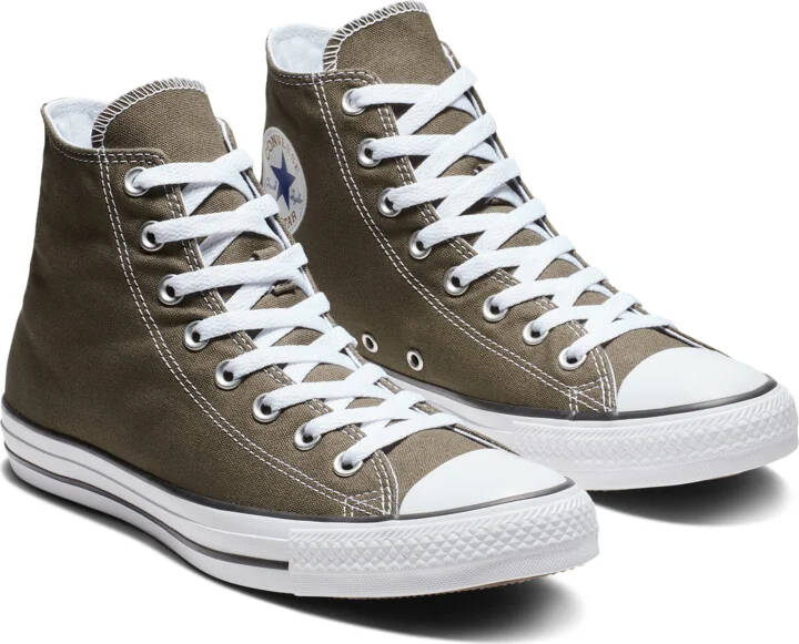 Men's Converse Chuck Taylor All Star High Top Unisex Shoes in Grey | 1J793-010 - Image 5
