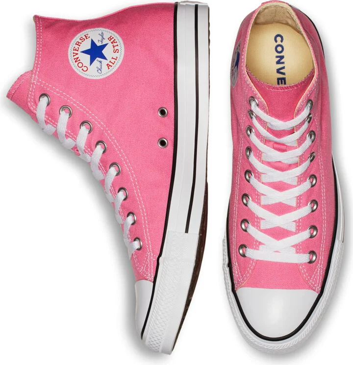 Men's Converse Chuck Taylor All Star High Top Unisex Shoes in Pink | M9006-650 - Image 7